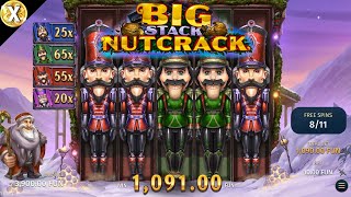 EPIC Big WIN New Online Slot 💥 Big Stack Nutcrack 💥 Print Studios (Casino Supplier)