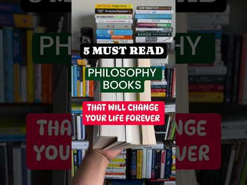 5 must read Philosophy Books that will change your life forever