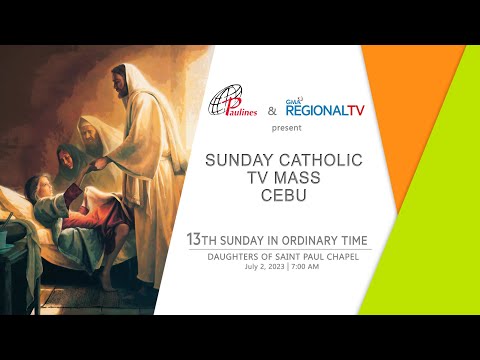 Sunday Catholic TV Mass Cebu: July 02, 2023