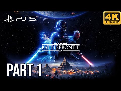 STAR WARS BATTLEFRONT 2 PS5 Gameplay Walkthrough Part 1 FULL GAME [4K HDR 60FPS] - No Commentary