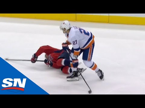 Nicklas Backstrom Hit By Anders Lee, Forced To Leave Game