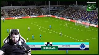 SOUSA 2 X 0 CRUZEIRO AO VIVO GAME PLAY CANAL FUT FANG