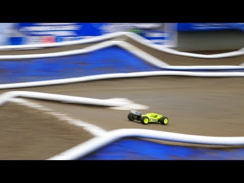 Tekno ET410 R/C Truggy Practicing At OCRC Raceway - Reedy Race Track Layout - Huntington Beach, CA