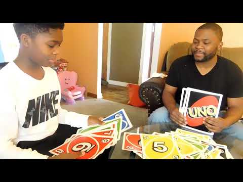 GIANT UNO CARD GAME!!
