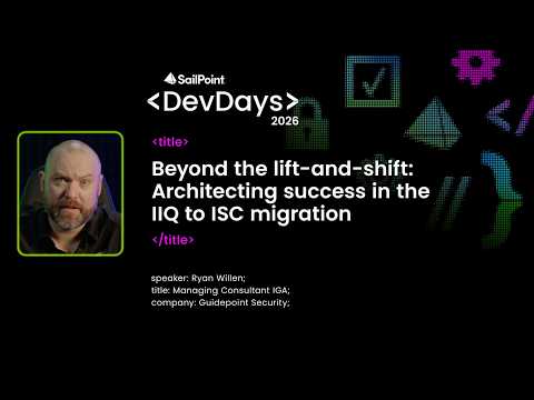 Beyond the lift-and-shift: Architecting success in the IIQ to ISC migration