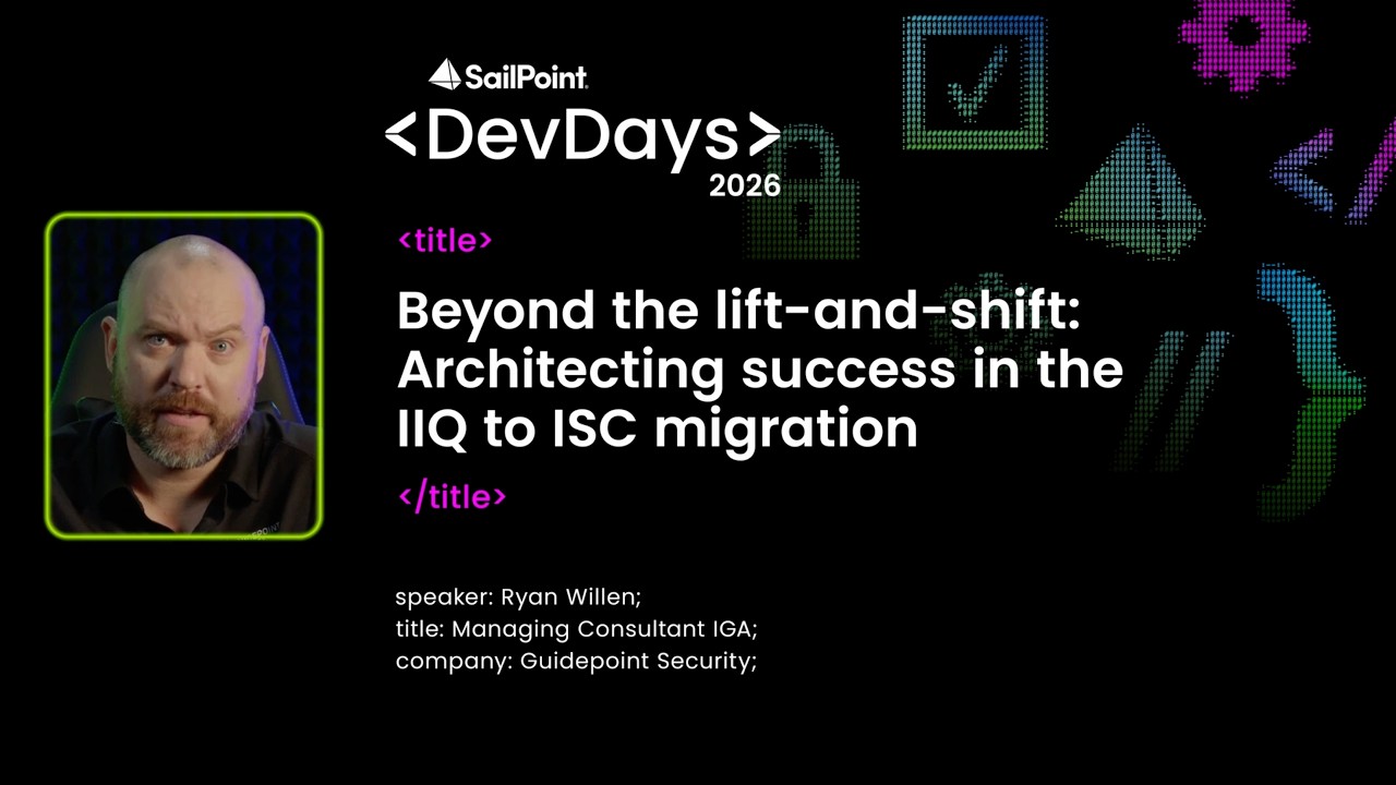 Beyond the lift-and-shift: Architecting success in the IIQ to ISC migration