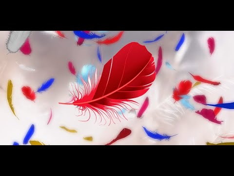 Feathers 3D live wallpaper Video