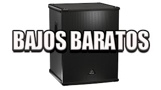 🔊TE REVELO los MEJORES SUBWOOFERS ECONÓMICOS 2022