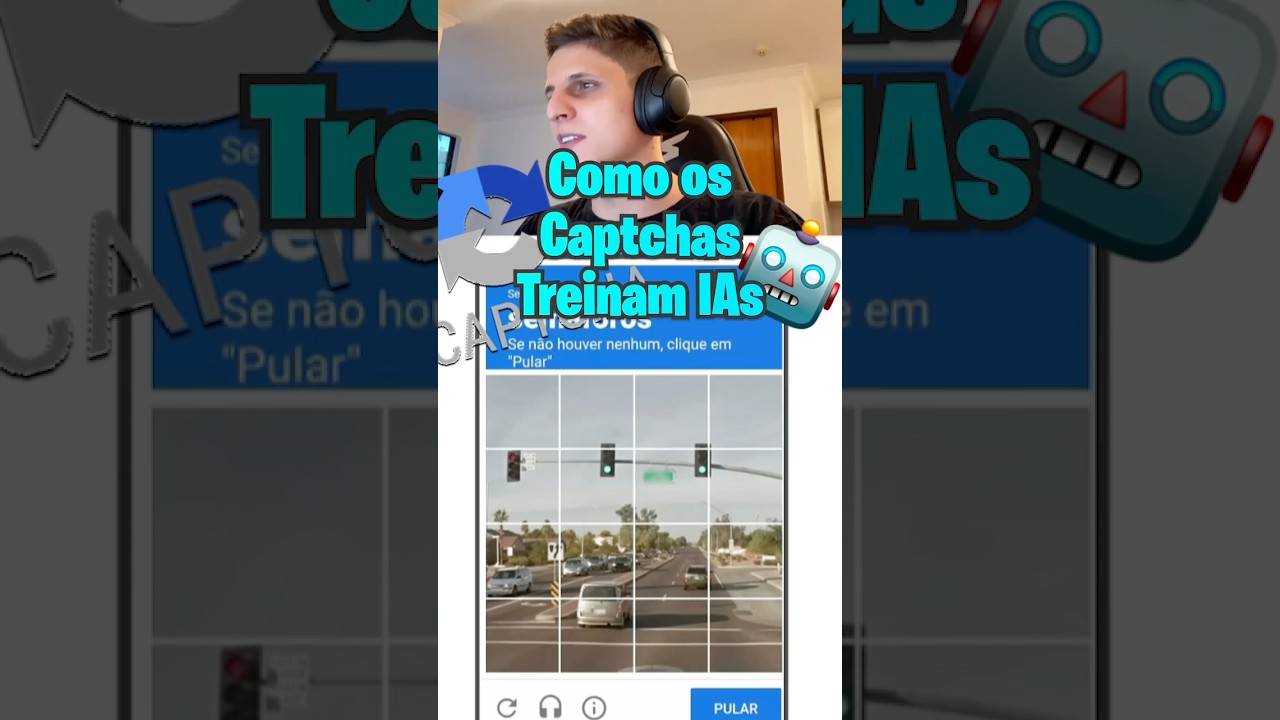 Como funcionam os captchas? Segue ai 👍 #tecnologia #computação #ias