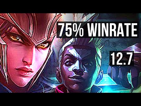 QUINN vs EKKO (MID) | 75% winrate, 8 solo kills, 22/2/0, Legendary | TR Diamond | 12.7