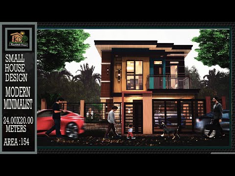 SMALL HOUSE DESIGN ( 154 SQ.M.) KUCHIKOBE DESIGNS MODEL HOUSE 005