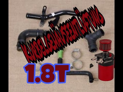 Audi S3 VW Seat Turbo 1.8T crankcase ventilation oil catch tank installation