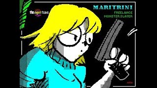 Maritrini - Freelance Monster Slayer - ZX Spectrum Gameplay & Review