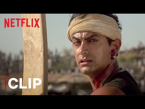 Aamir Khan's Last Ball Six | Lagaan Ending Scene | Netflix India