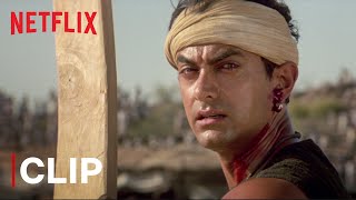 Aamir Khan's Last Ball Six | Lagaan Ending Scene | Netflix India