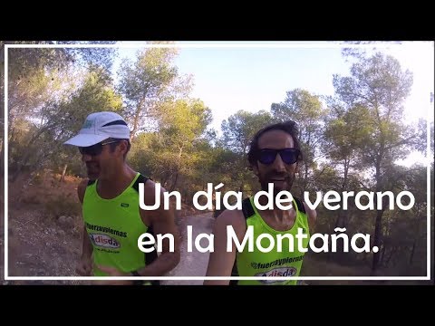 Un día de verano en la montaña. Trail running en Murcia