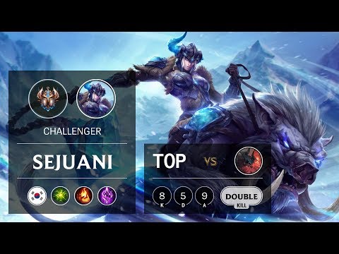 Sejuani Top vs Aatrox - KR Challenger Patch 9.13