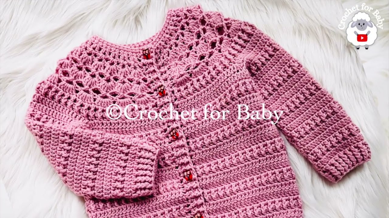 NEW Autumn Rose Cardigan 🌟 Step-by-Step Crochet Tutorial Pattern | Works Up Beautifully (3-8 Years)