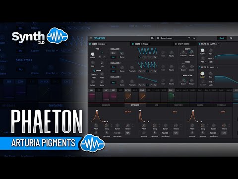 ARTURIA PIGMENTS 3 ♫ 64 Custom Sounds ► Phaeton Sound Bank
