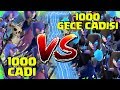 1000 CADI VS 1000 GECE CADISI 1000 Vs 1000 Clash Royale
