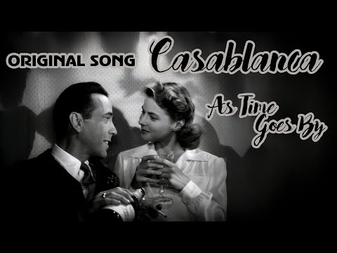 Casablanca 1942 - As Time Goes By (original song Dooley Wilson) #music #casablanca #piano #dooley
