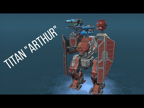 TITAN ARTHUR. THE FIRST (AND PROBABLY THE LAST) RIDE ✓ War Robots ✓ LTTs Clan