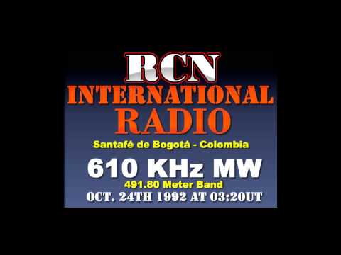 🇨🇴 RCN International Radio 610 AM - Bogotá - Colombia - Onda Media - 1992