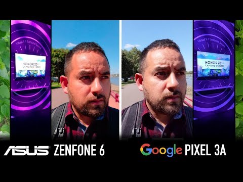 ASUS Zenfone 6 VS Google PIXEL 3a - Camera Comparison Video