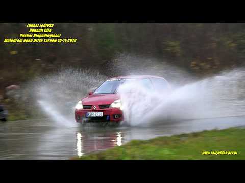Łukasz Jędryka - Renault Clio - Puchar Niepodległości  MotoDrom Open Drive Tarnów 10-11-2019
