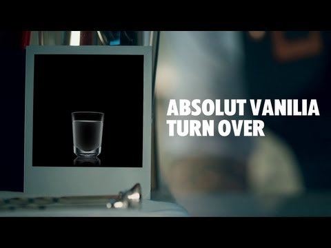 ABSOLUT VANILIA TURN OVER DRINK RECIPE - HOW TO MIX