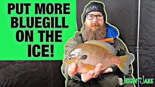 ICE FISHING FOR BIG BLUEGILL - TIPS to HELP You Catch More GILLS!