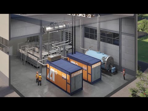 AtmosZero: Efficient Zero-Emission Steam Boiler | 3D Animation Explainer | AtmosZero