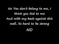 Chris Daughtry - You Don't Belong Lyrics [Leave ...