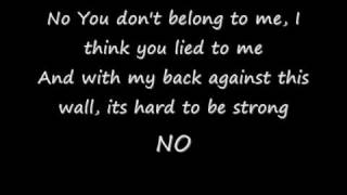 Chris Daughtry - You Don&#39;t Belong Lyrics [Leave This Town] FULL/HQ