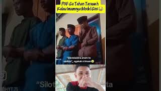 Download lagu Gak tahan terawih kalau imamnya kayak gini 🤣‼️lucu ngakak viral #videomemelucu #feedshorts #viral mp3