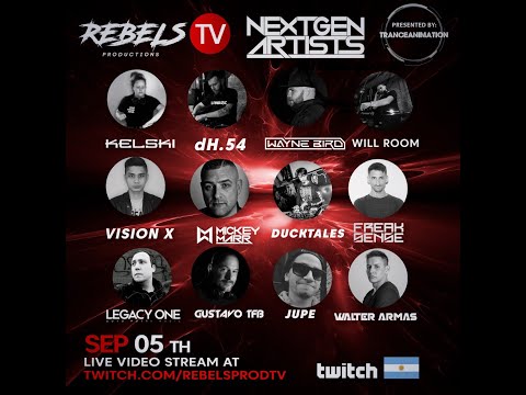 mickey marr  Live TranceAnimation, NextGen & Rebels Productions