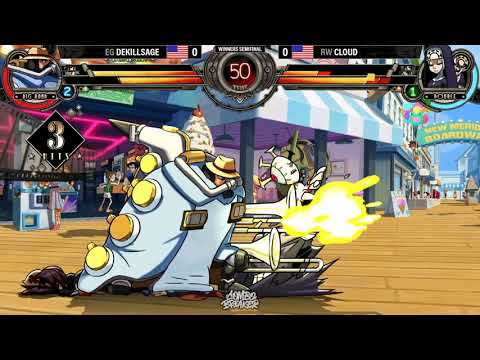 Combo Breaker 2022 - Skullgirls Top 8 Winner Semi-Final EG Dekillsage vs RW Cloud