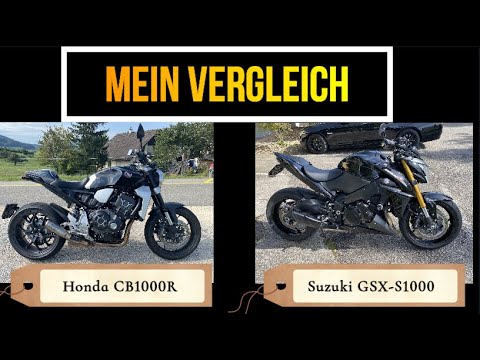 Honda CB1000R vs Suzuki GSX-S1000 2020 / meine Gegenüberstellung der beiden japanischen Naked Bikes