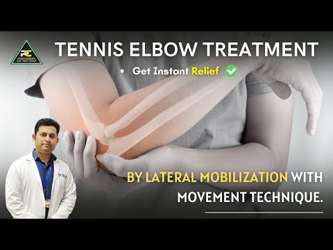 ELBOW JOINT PAIN TREATMENT SHAKING MOBILIZATION TECHNIQUE TENNIS ELBOW