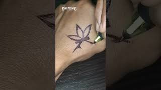 Download lagu cara membuat tato temporer sendiri menggunakan pulpen | Freehand temporary tattoo #shorts mp3