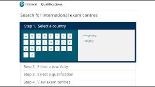 How to Find Pearson Edexcel Exam Centres
