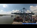 Cargo Operations In The Port Of Dar Es Salaam Tanzania
