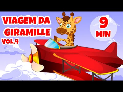 Viagem da Giramille Vol. 4 - Giramille 9 min | Desenho Animado Musical