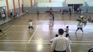 preview picture of video 'Juara Badminton Fak.syariah Dies UIN walisongo semarang 2015 {fak syariah vs biro} set 1.'