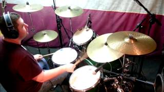 Jingle Bells (Drum Cover) - Brian Setzer Orchestra