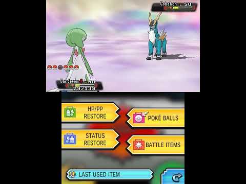 Capturando Cobalion - Pokémon Omega Ruby