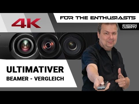 JVC DLA-NP5 vs. EPSON EH-LS12000B vs. Sony VPL-XW5000ES - High-End Beamer Testvergleich!