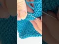 Mattress stitch for joining two pieces of knitting together | Ścieg materacowy  #3