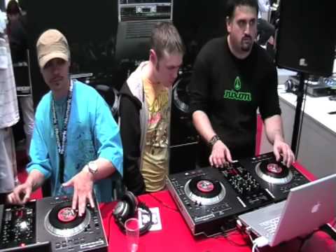 Musikmesse 2009 - DJ Switch rocks ITCH ft DJ Sparky T, DJ Chainsaw & Dj Hoska