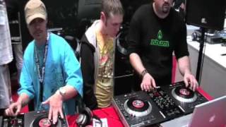 Musikmesse 2009 - DJ Switch rocks ITCH ft DJ Sparky T, DJ Chainsaw & Dj Hoska